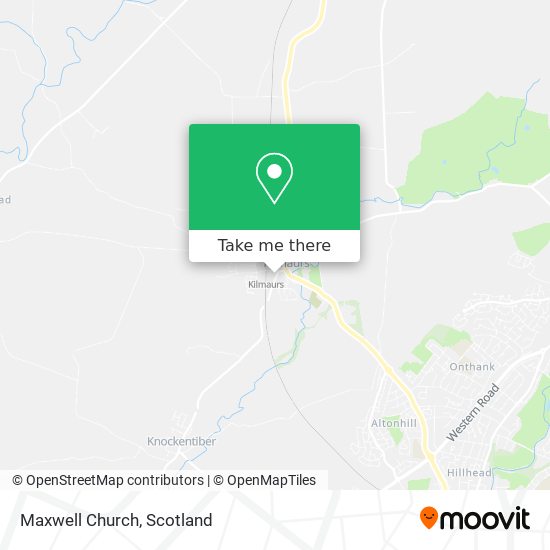 Maxwell Church map