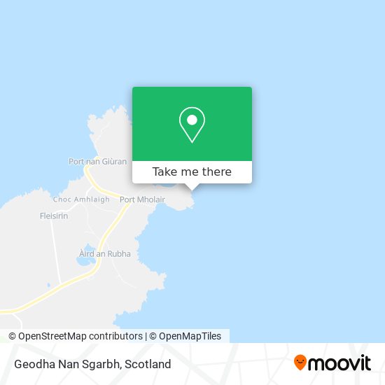 Geodha Nan Sgarbh map