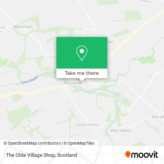 The Olde Village Shop map