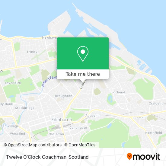 Twelve O'Clock Coachman map