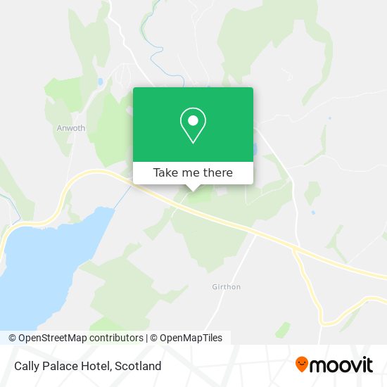 Cally Palace Hotel map