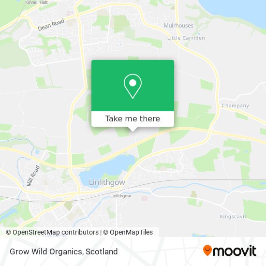 Grow Wild Organics map