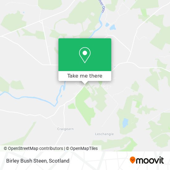 Birley Bush Steen map