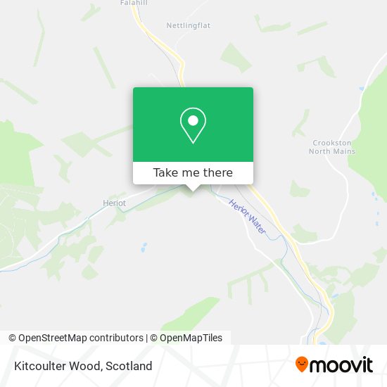 Kitcoulter Wood map