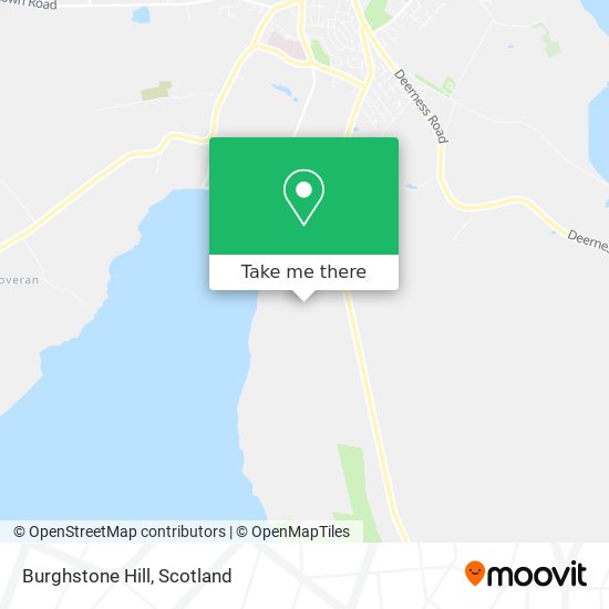 Burghstone Hill map