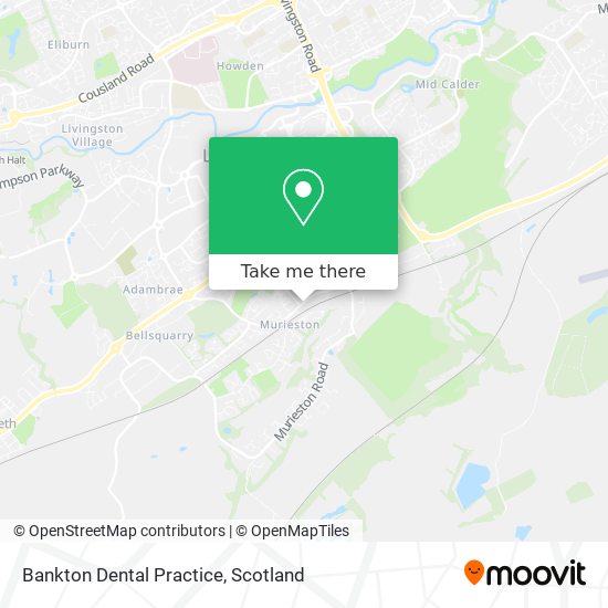 Bankton Dental Practice map