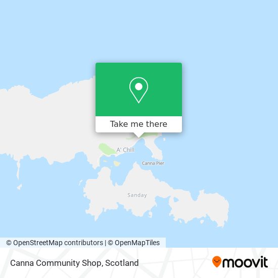 Canna Community Shop map