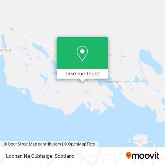 Lochan Na Cubhaige map