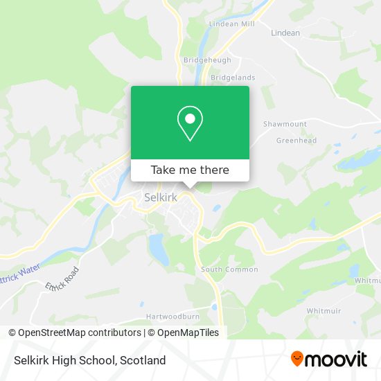 Selkirk High School map