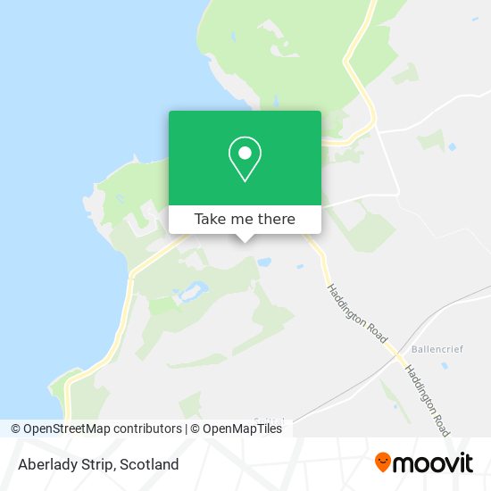 Aberlady Strip map