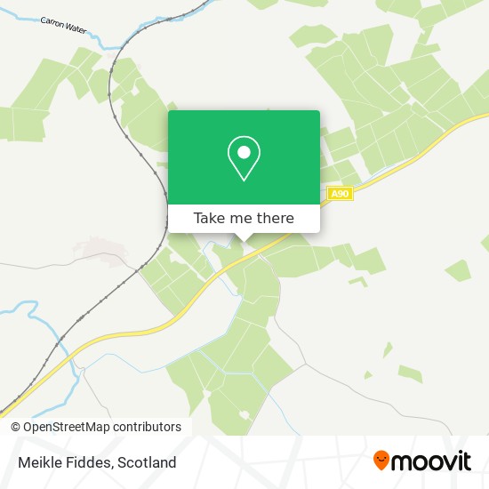 Meikle Fiddes map