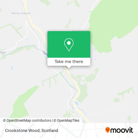 Crookstone Wood map