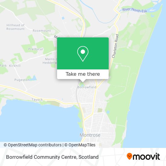 Borrowfield Community Centre map