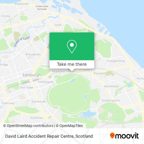 David Laird Accident Repair Centre map