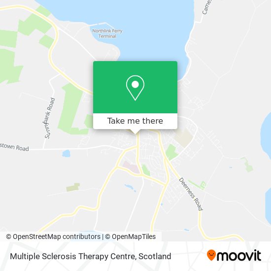 Multiple Sclerosis Therapy Centre map
