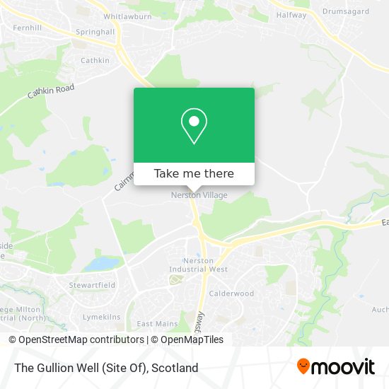 The Gullion Well (Site Of) map