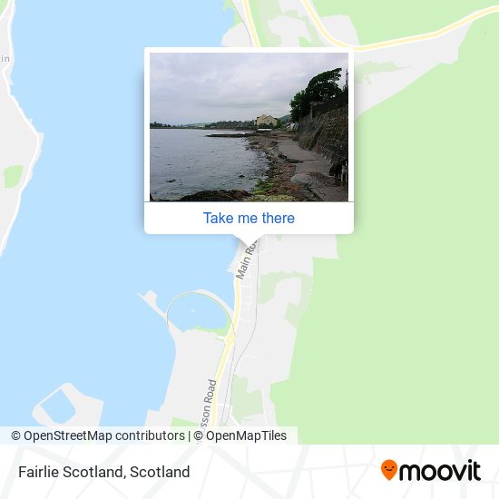 Fairlie Scotland map