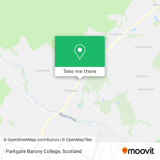 Parkgate Barony College map