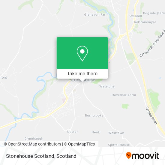 Stonehouse Scotland map