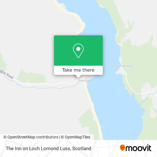 The Inn on Loch Lomond Luss map