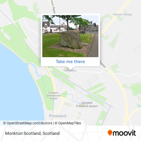 Monkton Scotland map