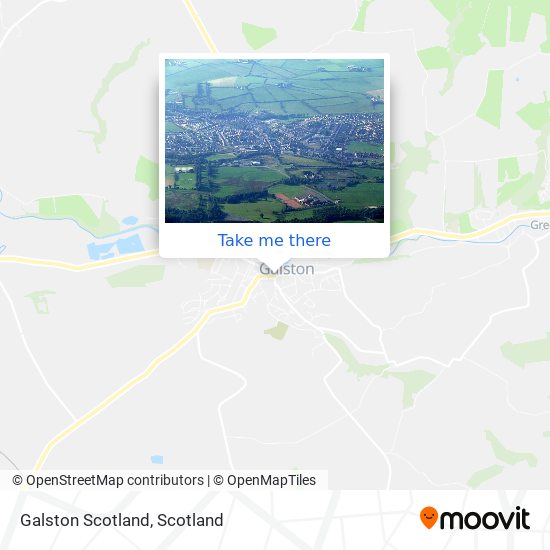 Galston Scotland map