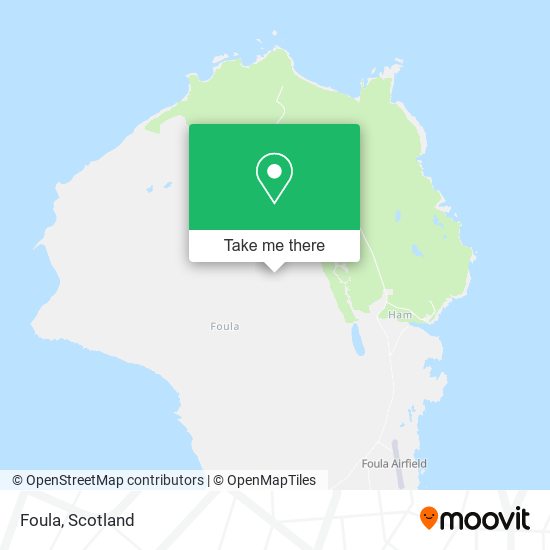 Foula map