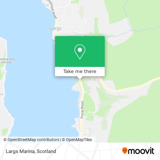 Largs Marina map