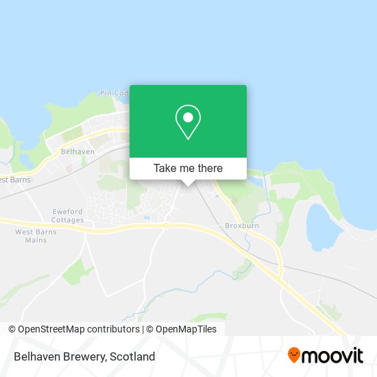 Belhaven Brewery map