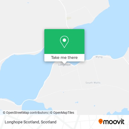 Longhope Scotland map