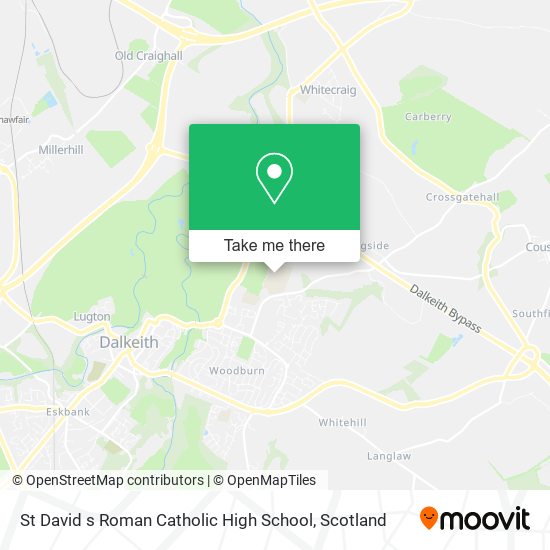 St David s Roman Catholic High School map