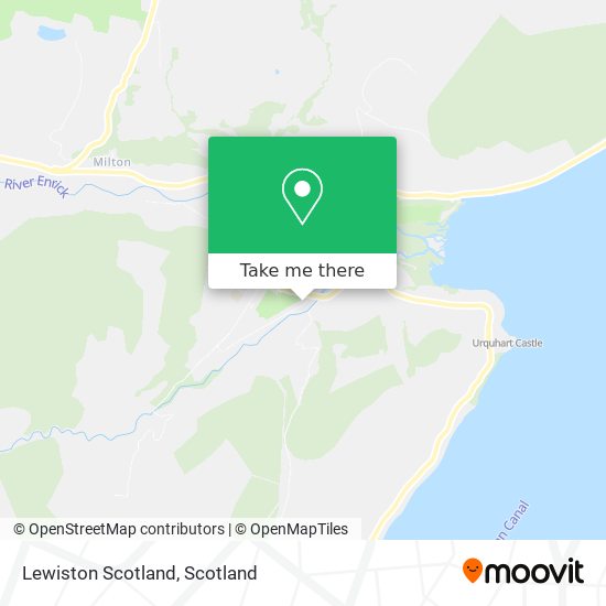 Lewiston Scotland map