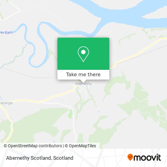 Abernethy Scotland map
