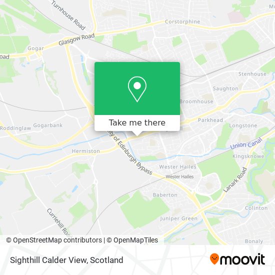 Sighthill Calder View map