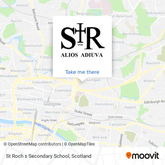 St Roch s Secondary School map