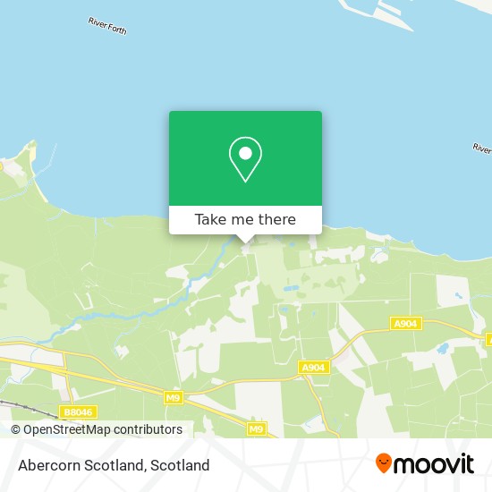 Abercorn Scotland map