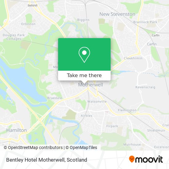 Bentley Hotel Motherwell map