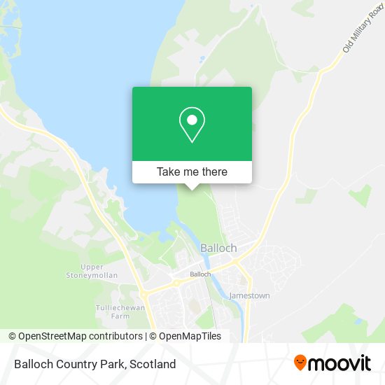 Balloch Country Park map