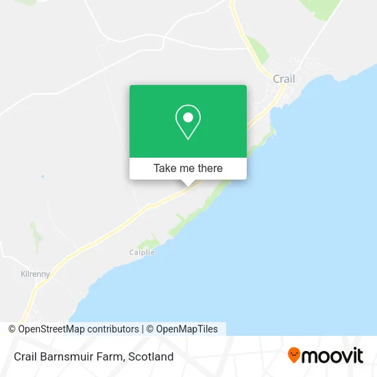 Crail Barnsmuir Farm map