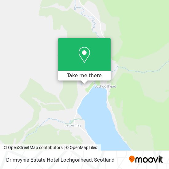 Drimsynie Estate Hotel Lochgoilhead map