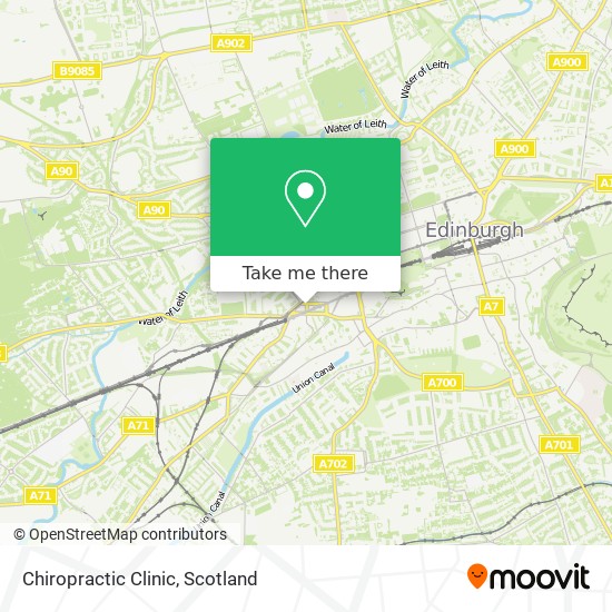 Chiropractic Clinic map