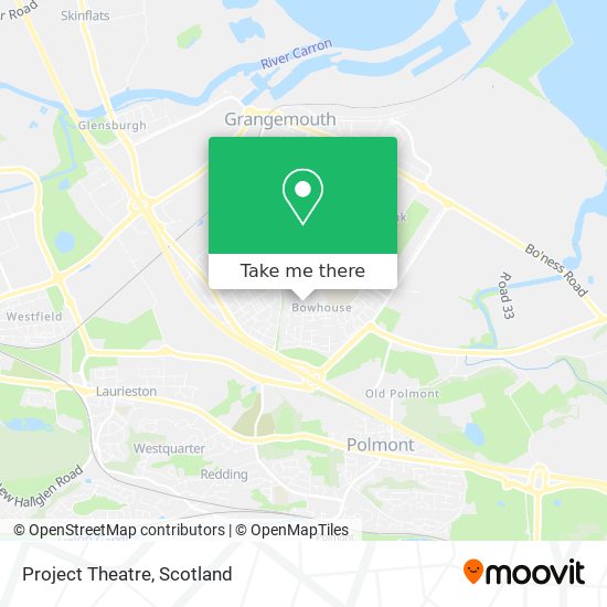Project Theatre map