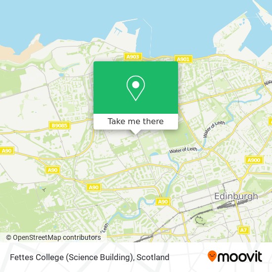 Fettes College (Science Building) map