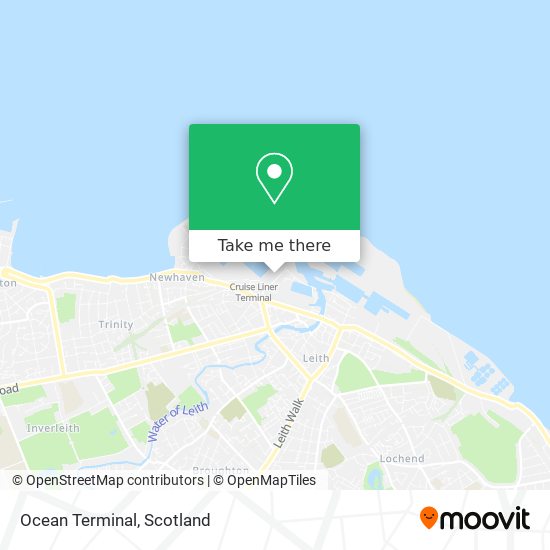 Ocean Terminal map
