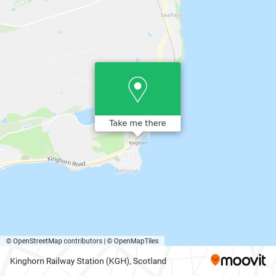 Kinghorn Railway Station (KGH) map