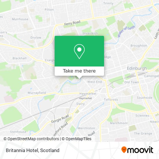 Britannia Hotel map