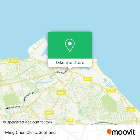 Ming Chen Clinic map