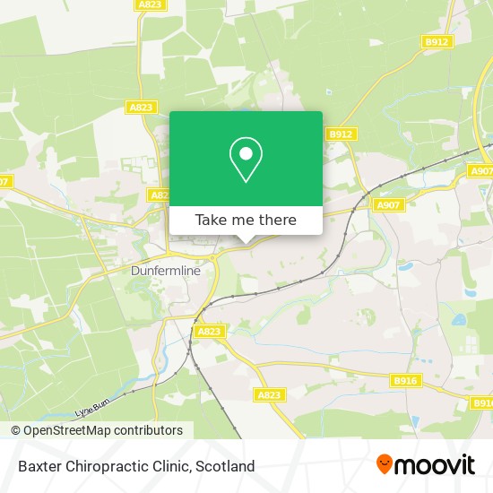 Baxter Chiropractic Clinic map