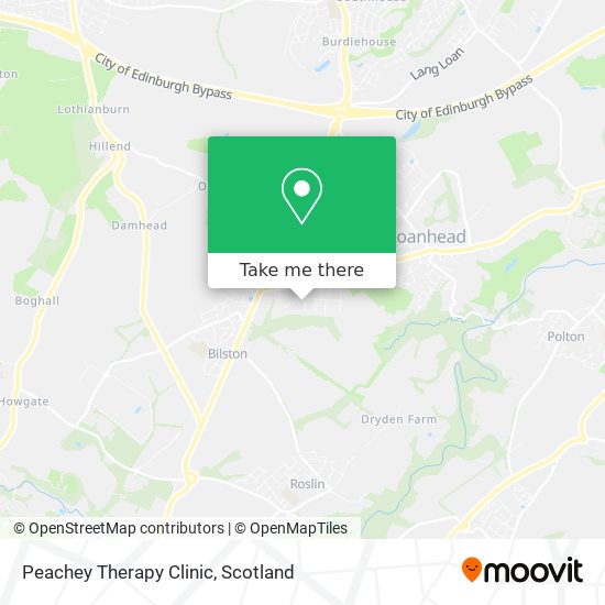 Peachey Therapy Clinic map