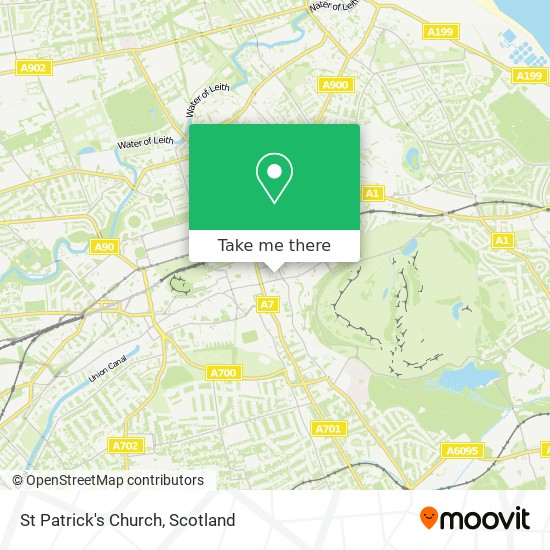 St Patrick's Church map